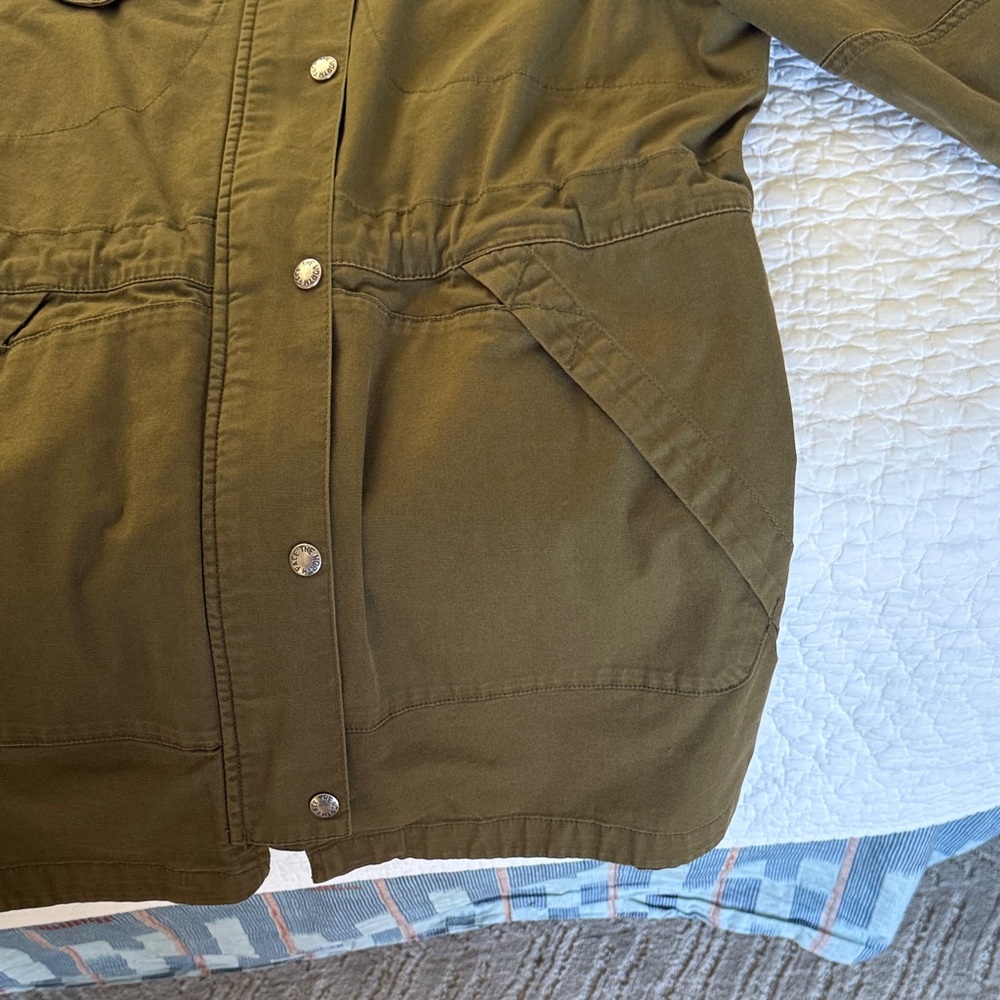 The North Face Olive Green Utility/ Barn Jacket - Picture 10 of 12